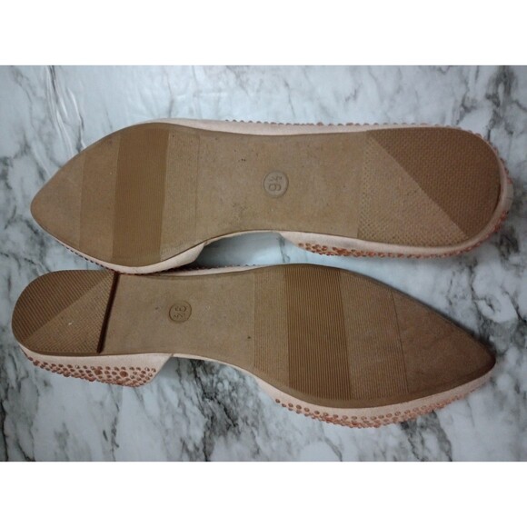 Big Buddha Fabric & Rhinestone Flats Size 9.5 - Picture 9 of 10